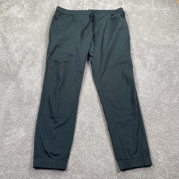 Black Diamond Activewear Tapered Leg Notion Pants Men's Size XL Charcoal Gray